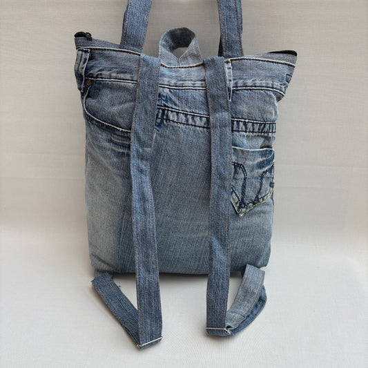 ♻️ Jeans Recycled ♻️ Unique Piece No. 11975