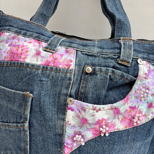 ♻️ Jeans Recycled ♻️ Unique Piece No. 11975