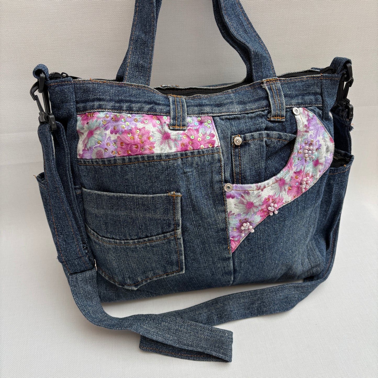 ♻️ Jeans Recycled ♻️ Unique Piece No. 11975