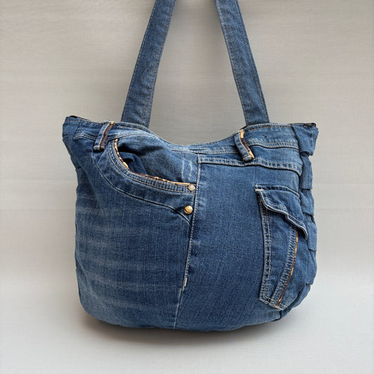 ♻️ Jeans Recycled ♻️ Unique Piece No. 11975
