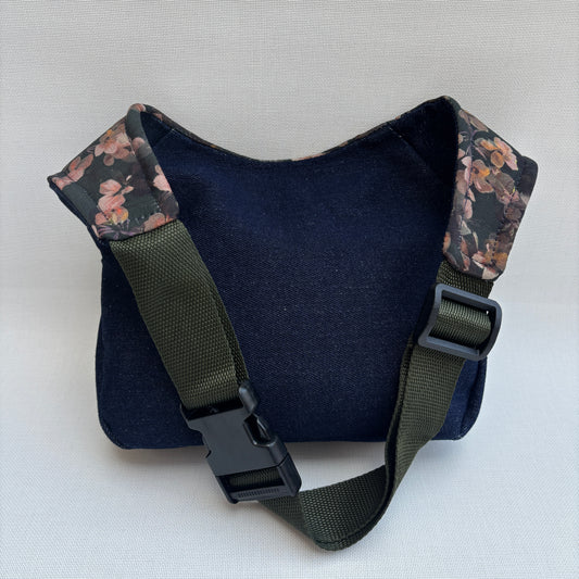 Riñonera "Special Jeans & Flowers" · Pieza Única Núm. 17505