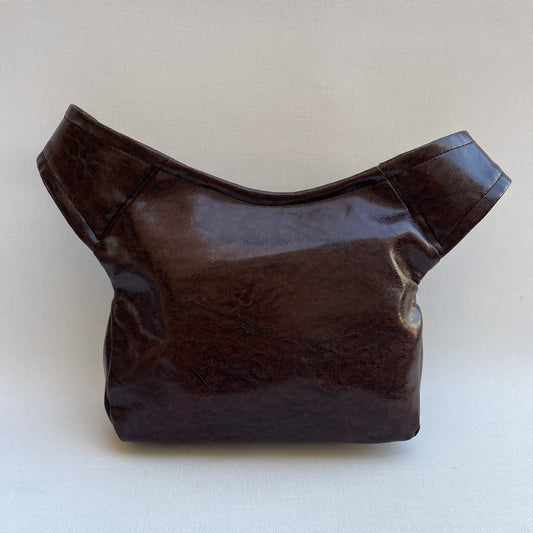 Spezielles schwarzes elegantes Kunstleder-Exklusivstück Nr. 13394