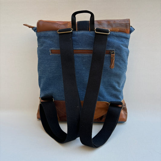 Mochila Top Caomka Recycled ♻️ Jeans · Pieza Única 16098