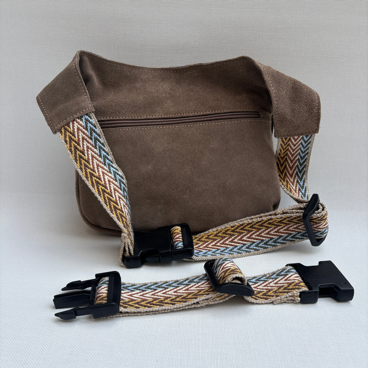 Riñonera "Special Elegant Top" Taupe · Piel · Pieza Exclusiva Núm. 17453
