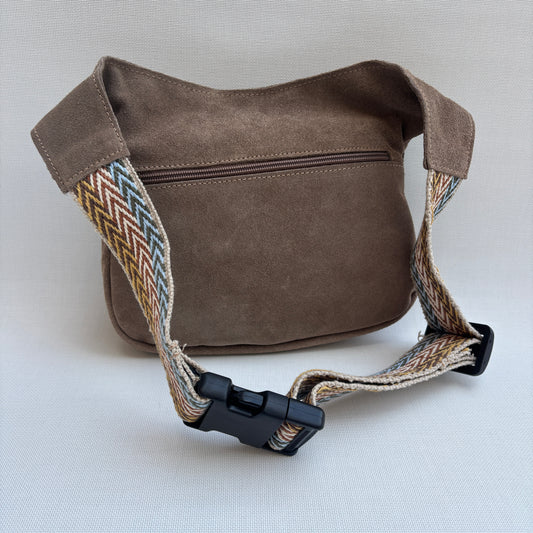 Riñonera "Special Elegant Top" Taupe · Piel · Pieza Exclusiva Núm. 17453