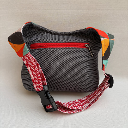 Riñonera "Soft Colors 3D Top" + Bolsillo trasero · Pieza Única Núm. 18161