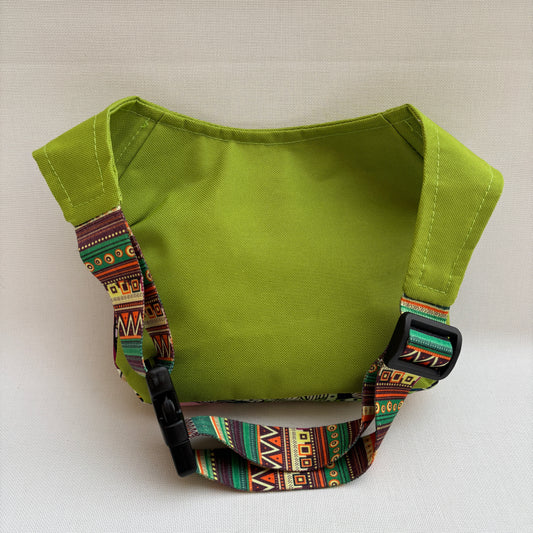 Riñonera "Mandalas Green Top" · Impermeable · Pieza Única Núm. 18162