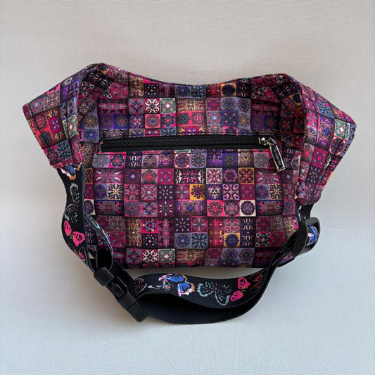 Riñonera "Special Chic Mandalas Top" + Bolsillo trasero · Pieza Única Núm. 16761