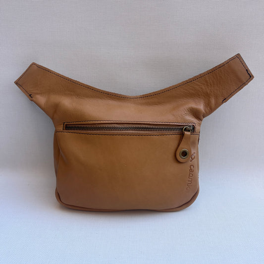 Premium Camel & Old Gold · Piel natural BioCuir® · Pieza Exclusiva Núm. 15006