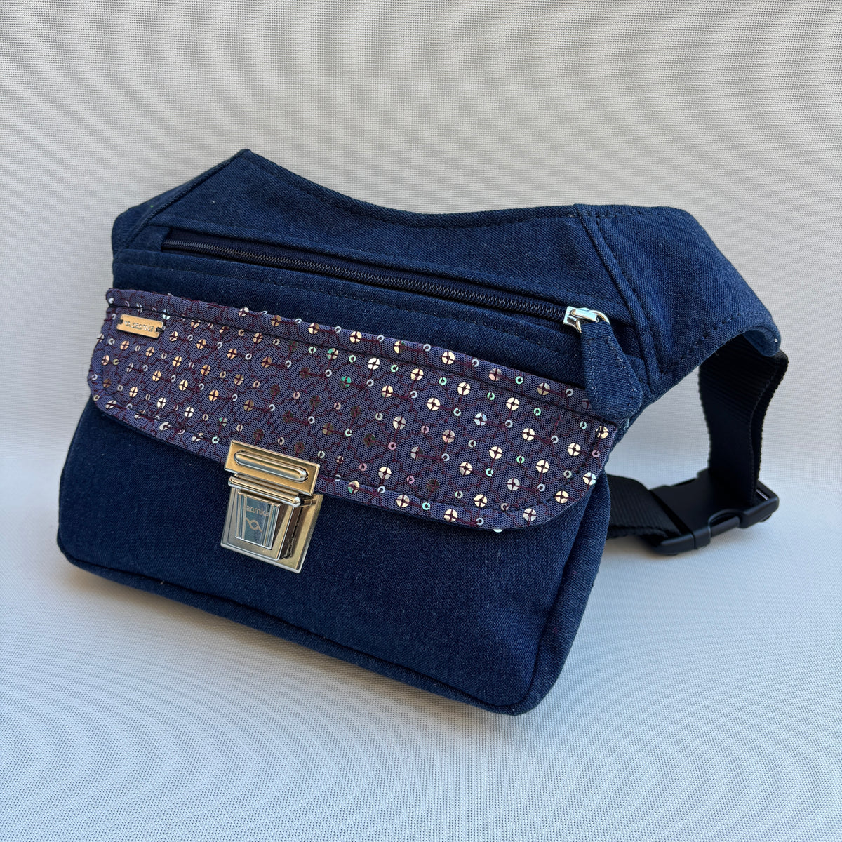 Riñonera "Special Jeans Brili" + Bolsillo trasero · Pieza Única Núm. 19030