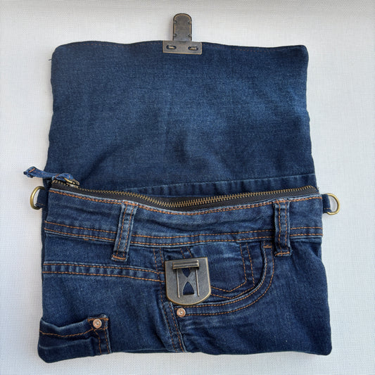 ♻️ Jeans Recycled ♻️ Unique Piece No. 11975