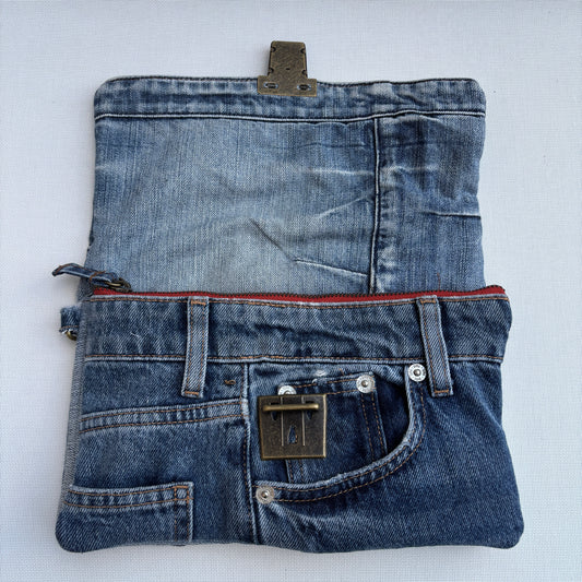 ♻️ Jeans Recycled ♻️ Unique Piece No. 11975
