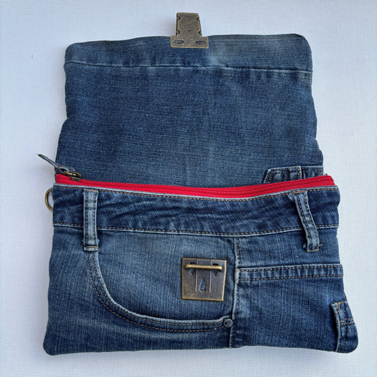 ♻️ Jeans Recycled ♻️ Unique Piece No. 11975