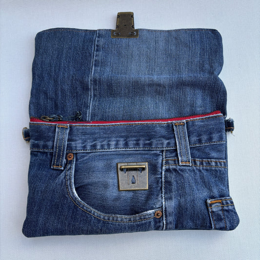 ♻️ Jeans Recycled ♻️ Unique Piece No. 11975