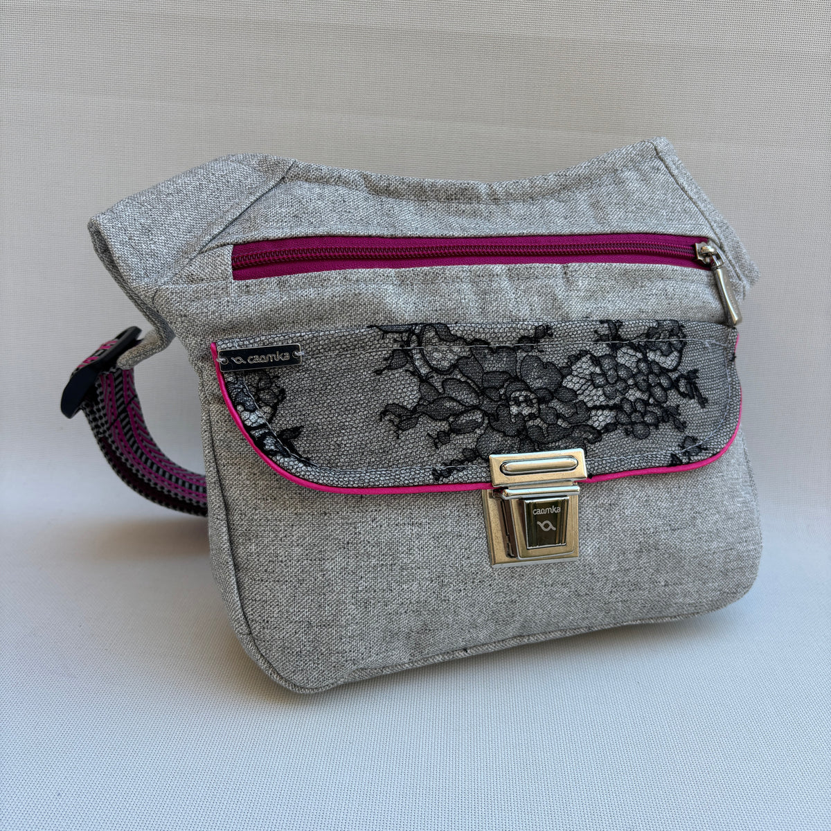 Riñonera “Fantasy Gray Top” · Pieza Única Núm. 19081