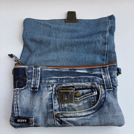 ♻️ Jeans Recycled ♻️ Unique Piece No. 11975