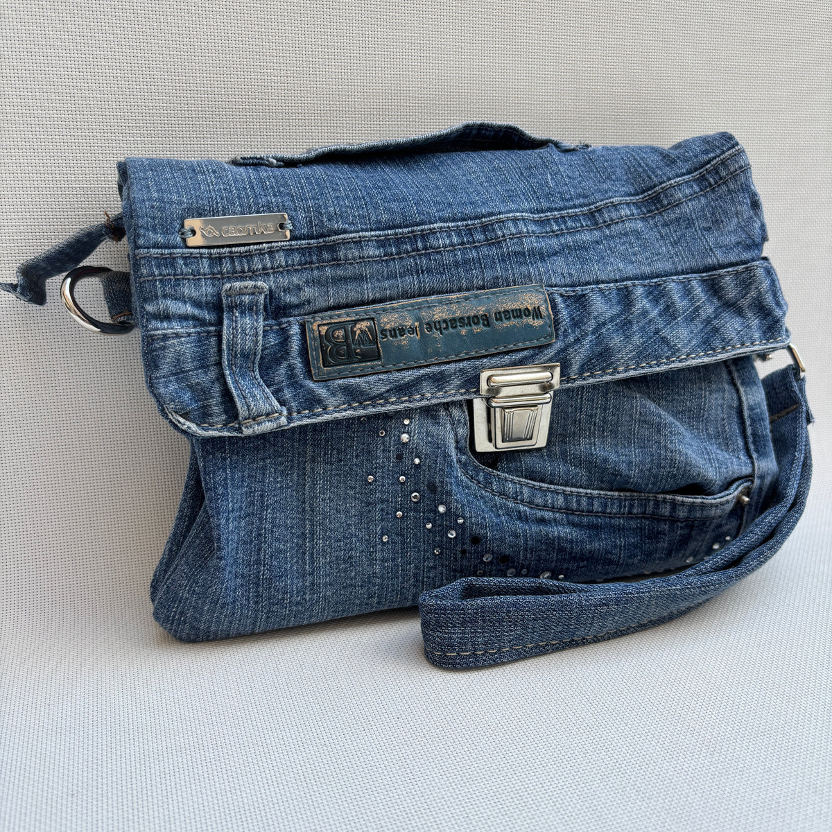 Riñonera NANO multifunción ♻️ Jeans Recycled ♻️ · Pieza Única Núm. 17480