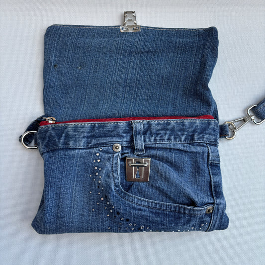 Riñonera NANO multifunción ♻️ Jeans Recycled ♻️ · Pieza Única Núm. 17480