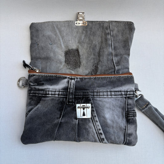 Riñonera NANO multifunción ♻️ Jeans Recycled ♻️ · Pieza Única Núm. 17485