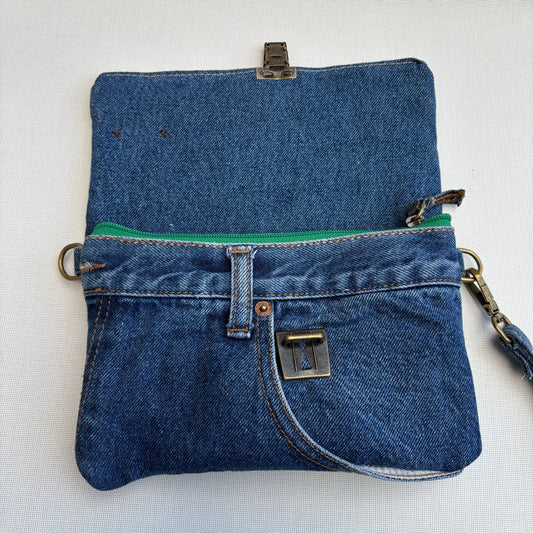 Riñonera NANO multifunción ♻️ Jeans Recycled ♻️ · Pieza Única Núm. 17492