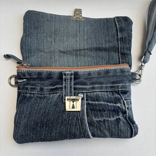Riñonera NANO multifunción ♻️ Jeans Recycled ♻️ · Pieza Única Núm. 17488