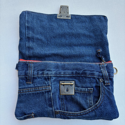 ♻️ Jeans Recycled ♻️ Unique Piece No. 11975