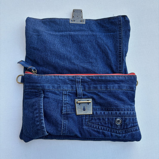 ♻️ Jeans Recycled ♻️ Unique Piece No. 11975