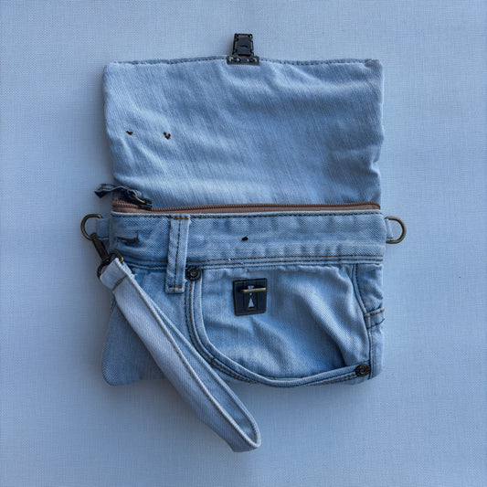 Riñonera NANO multifunción ♻️ Jeans Recycled ♻️ · Pieza Única Núm. 17524