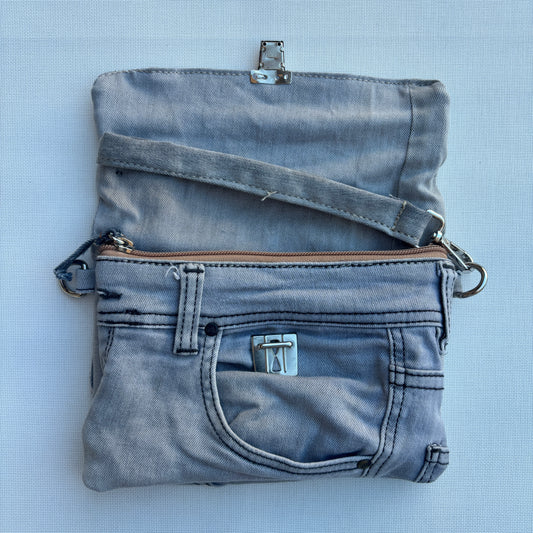 Riñonera NANO multifunción ♻️ Jeans Recycled ♻️ · Pieza Única Núm. 17525