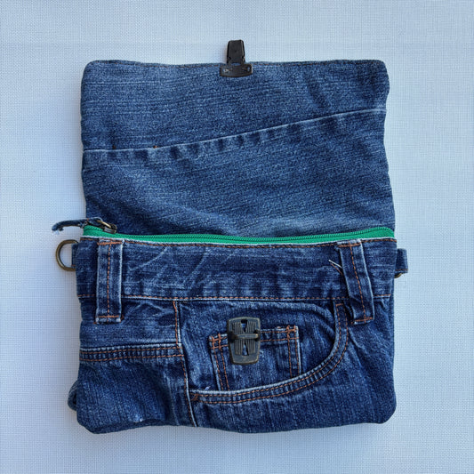 Riñonera NANO multifunción ♻️ Jeans Recycled ♻️ · Pieza Única Núm. 17526