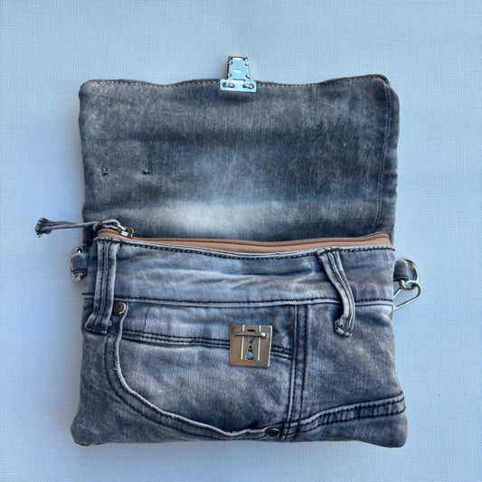 Riñonera NANO multifunción ♻️ Jeans Recycled ♻️ · Pieza Única Núm. 17529