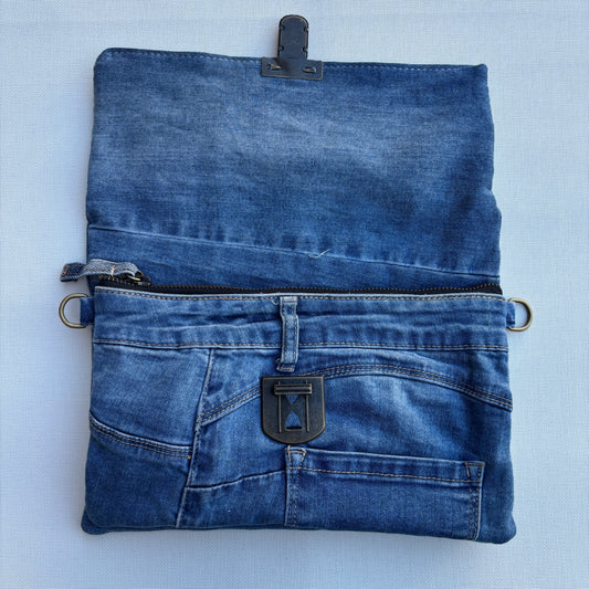 ♻️ Jeans Recycled ♻️ Unique Piece No. 11975