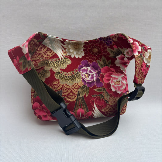 Riñonera "Special Japanese Flowers" · Pieza Única Núm. 17588
