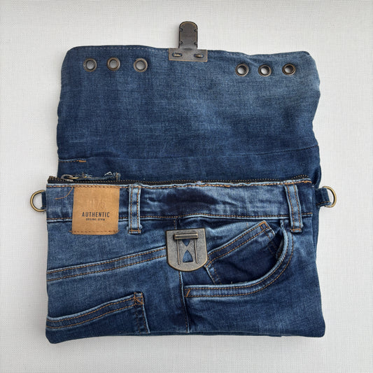 ♻️ Jeans Recycled ♻️ Unique Piece No. 11975
