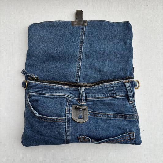 ♻️ Jeans Recycled ♻️ Unique Piece No. 11975