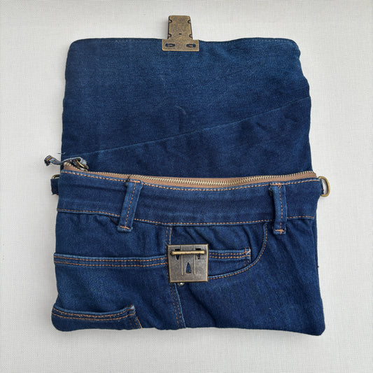♻️ Jeans Recycled ♻️ Unique Piece No. 11975