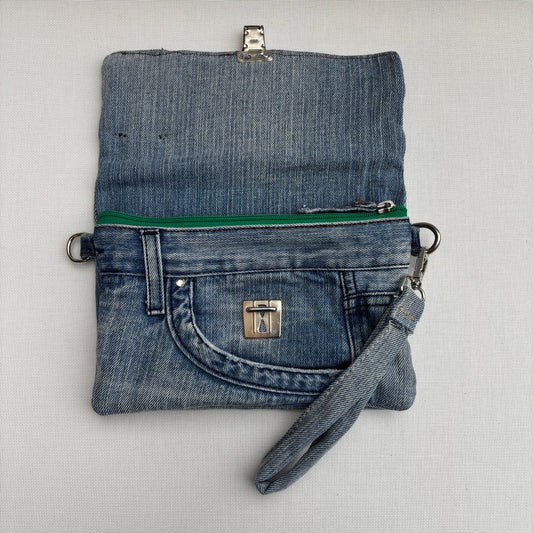 Riñonera NANO multifunción ♻️ Jeans Recycled ♻️ · Pieza Única Núm. 17555