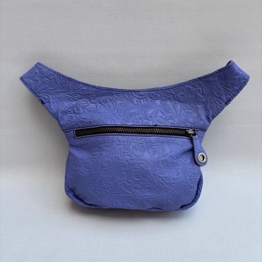 Riñonera Mini "Special Relief Lila Lavanda" · Piel · Pieza Única Núm. 17583