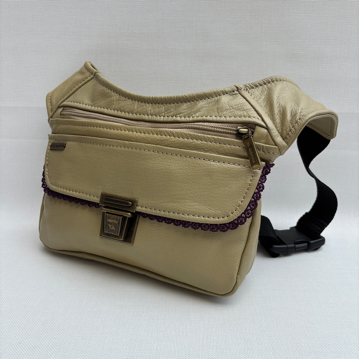 BioCuir Classic Black & Silver BioCuir® Naturleder Exklusivstück Nr. 6678
