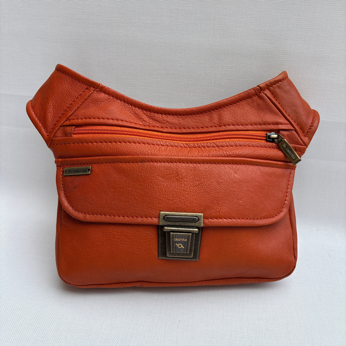 BioCuir Classic Black & Silver BioCuir® Natural Leather Exclusive Piece No. 6678