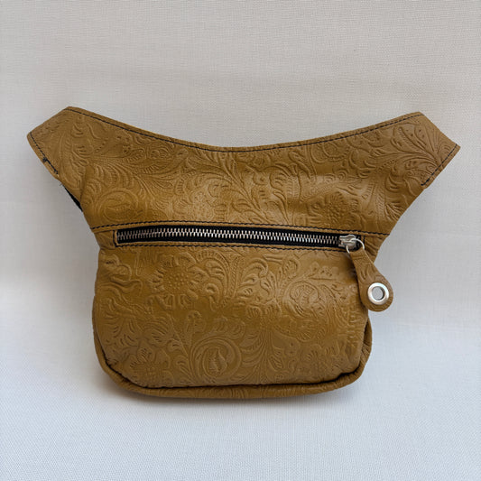 Riñonera Mini "Premium Camel Stars" · Piel · Pieza Única Núm. 17592