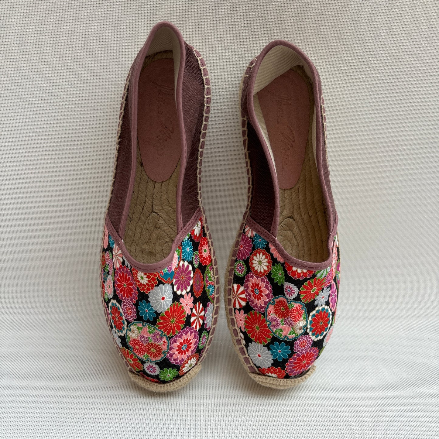 Alpargata Caomka "Japanese Flowers" · Pieza única 15975