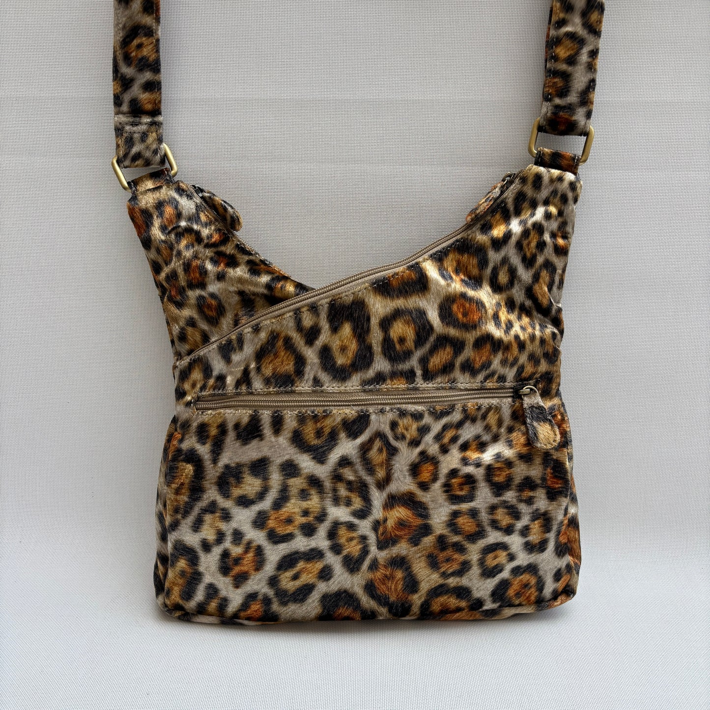 Bolso Bandolera Súper Caomka "Wild Velvet Leopard" · Pieza Única Núm. 19044