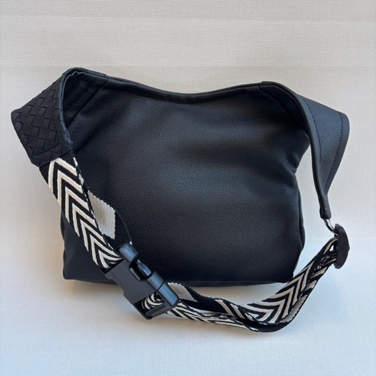 Riñonera "Special Black Top" · Polipiel · Pieza única Núm. 18334