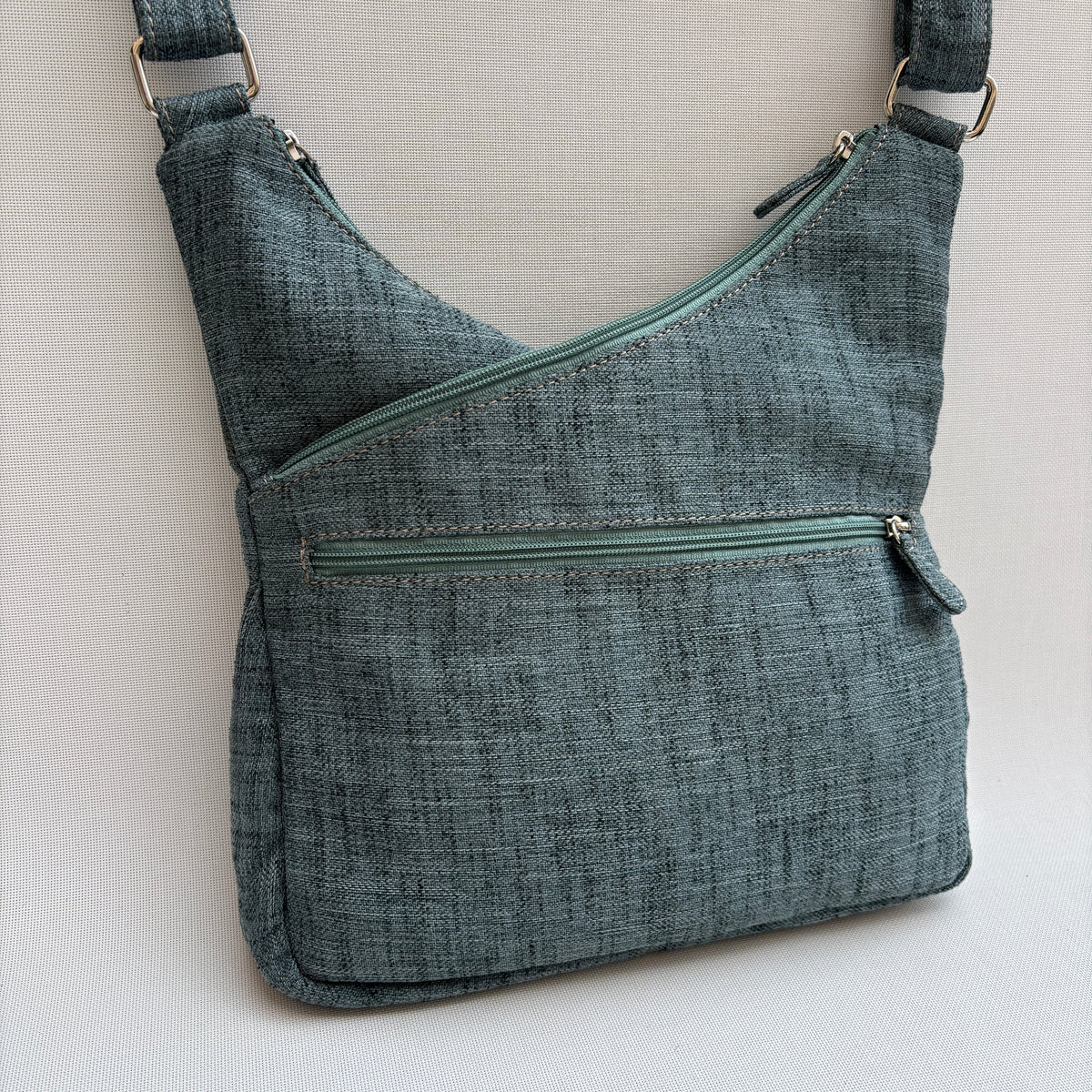 Bolso Bandolera Súper Caomka "Forest Bloom" · Pieza Única Núm. 19058