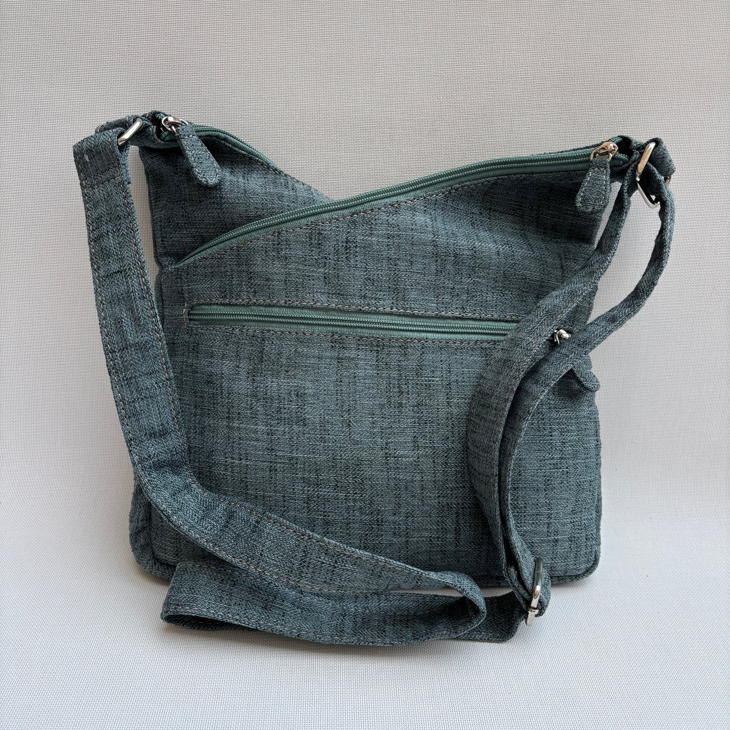 Bolso Bandolera Súper Caomka "Forest Bloom" · Pieza Única Núm. 19058