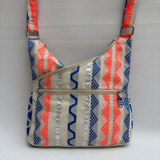 Bolso Bandolera Súper Caomka "Neon Tribal Energy" · Pieza Única Núm. 19063