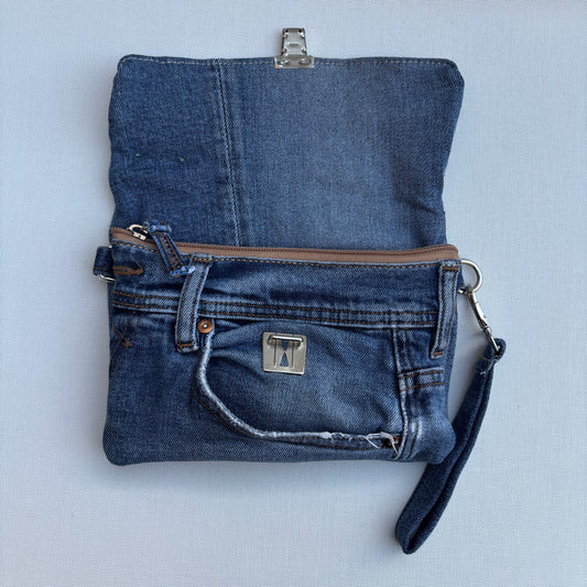 Riñonera NANO multifunción ♻️ Jeans Recycled ♻️ · Pieza Única Núm. 17615