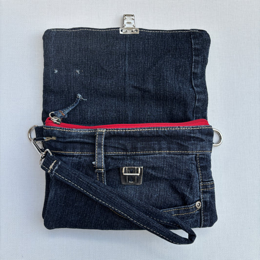 Riñonera NANO multifunción ♻️ Jeans Recycled ♻️ · Pieza Única Núm. 17603
