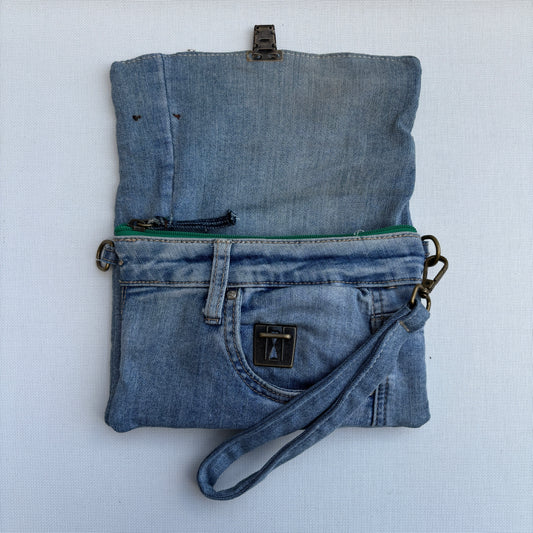 Riñonera NANO multifunción ♻️ Jeans Recycled ♻️ · Pieza Única Núm. 17604
